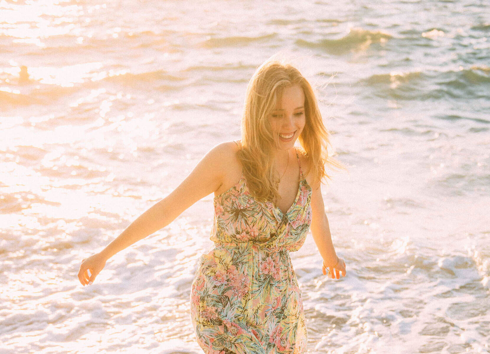 Gorgeous girl at the beach